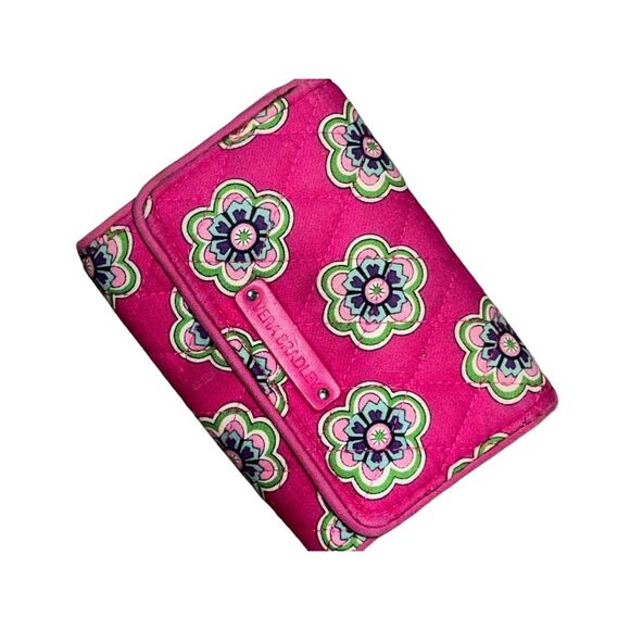 Vera Bradley Pink Floral Wallet - Picture 2 of 8